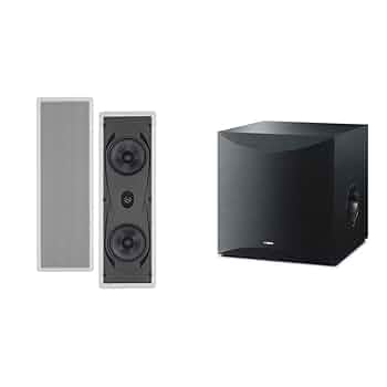 Amazon.com: YAMAHA NSIW960 2-Way Speaker White & Yamaha 10